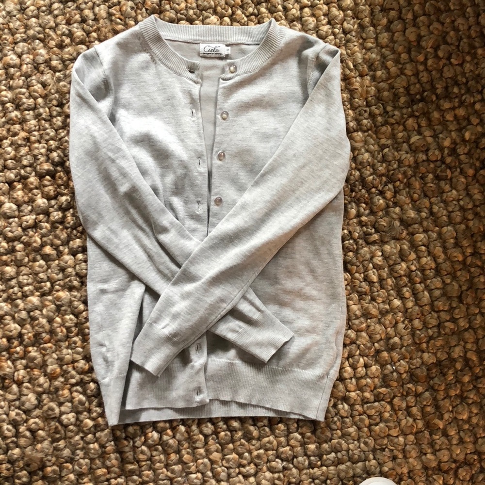 Grey Cardigan